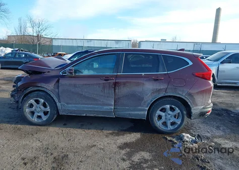 2019 Honda Cr-V Ex из США, поврежденный, VIN 2HKRW2H5XKH652969